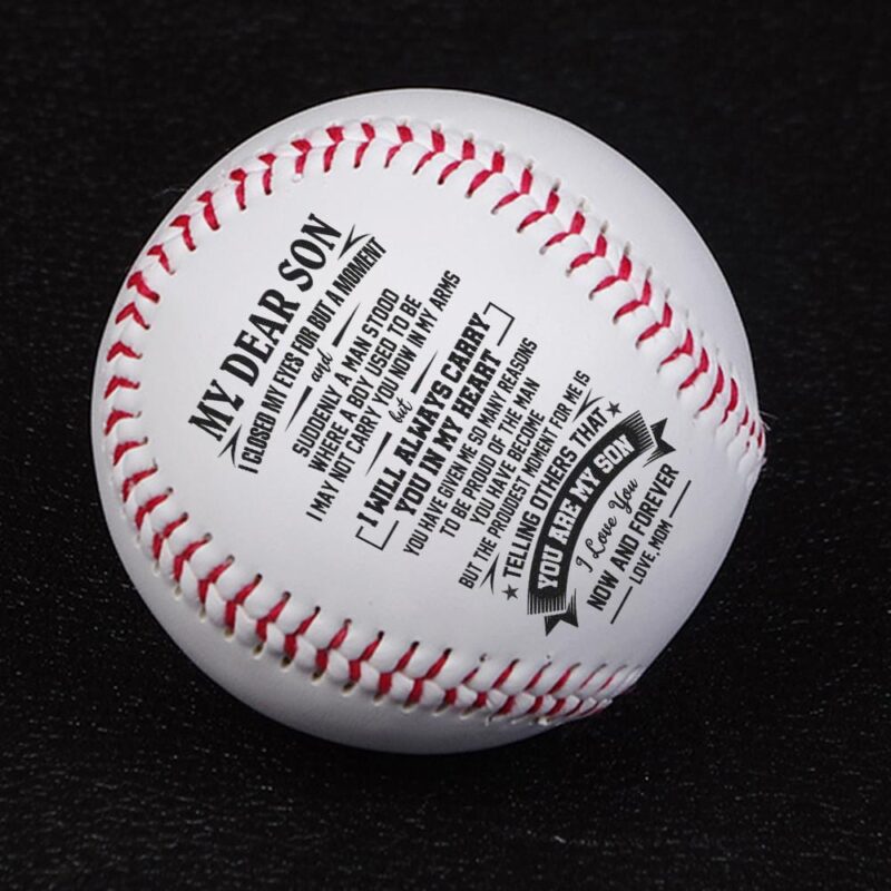 baseball mom to son i love you now and forever personalized baseball giveme gifts 12791153721405