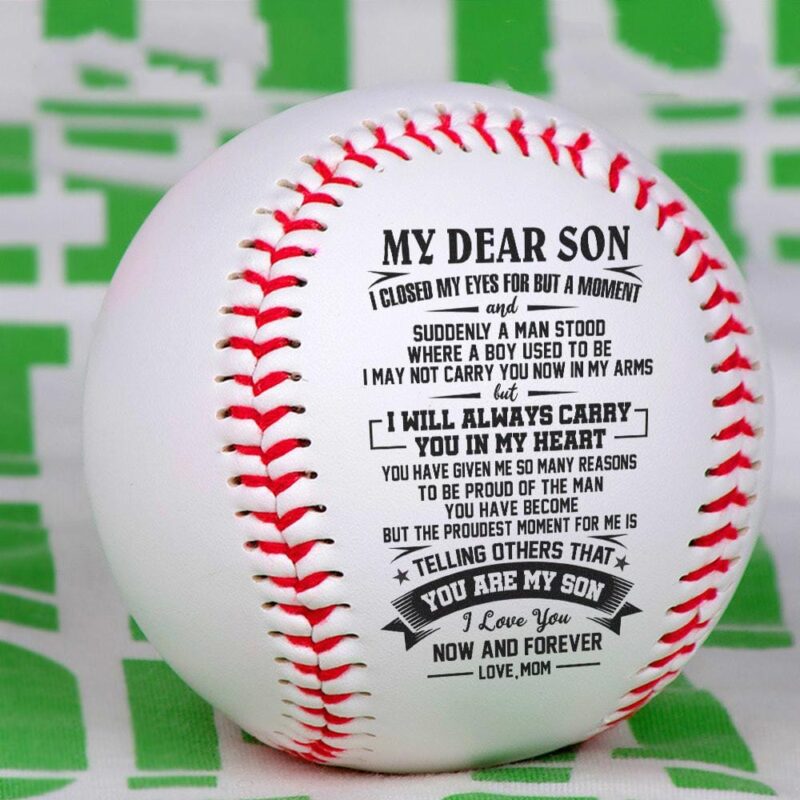 baseball mom to son i love you now and forever personalized baseball giveme gifts 12791153754173
