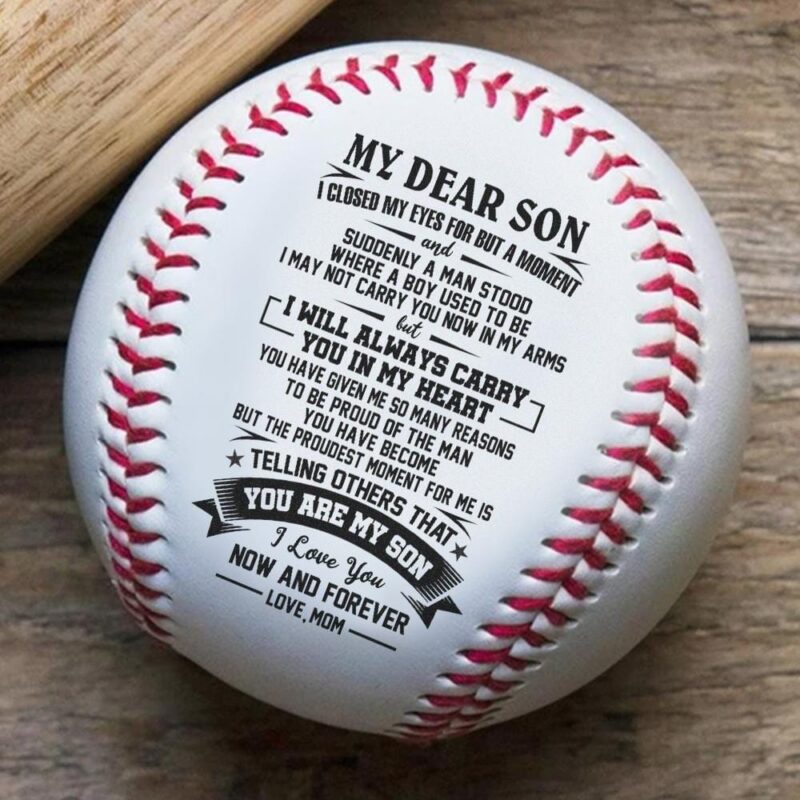 baseball mom to son i love you now and forever personalized baseball giveme gifts 12791153786941