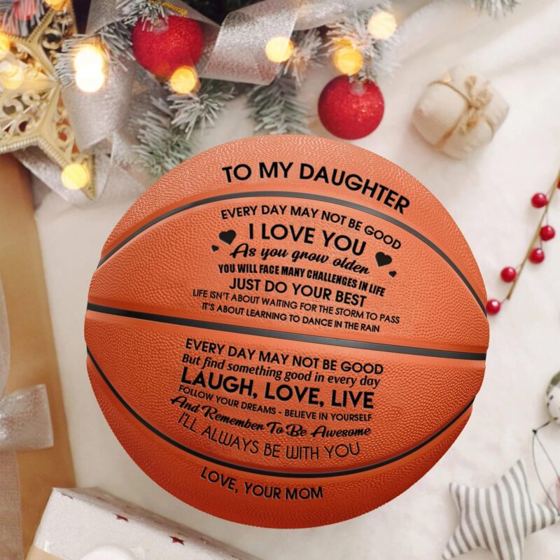 basketball mom to daughter i love you personalized basketball giveme gifts 27998767054909