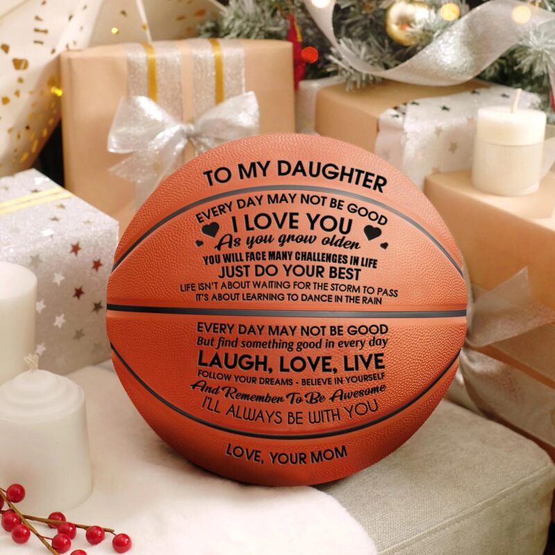 basketball mom to daughter i love you personalized basketball giveme gifts 27998767087677