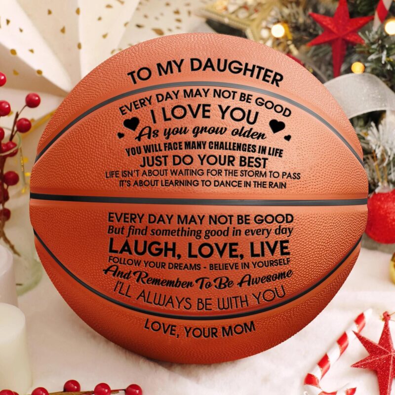basketball mom to daughter i love you personalized basketball giveme gifts 27998767120445