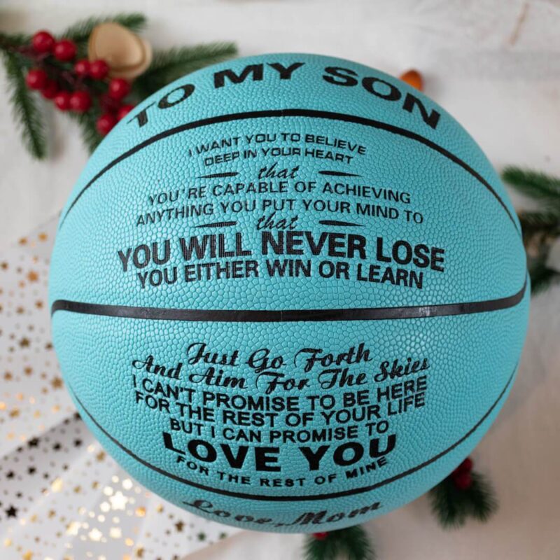 basketball mom to son you will never lose personalized basketball giveme gifts 31081823535165