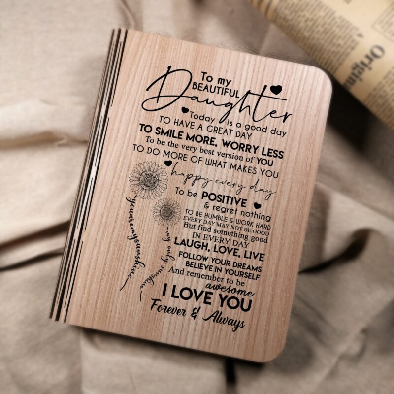 book lamp to my daughter i love you forever and always led folding book light giveme gifts 13663744819261 scaled