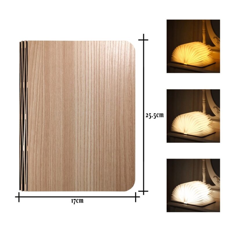 book lamp to my wife i will love you forever and always led folding book light giveme gifts 13655559897149