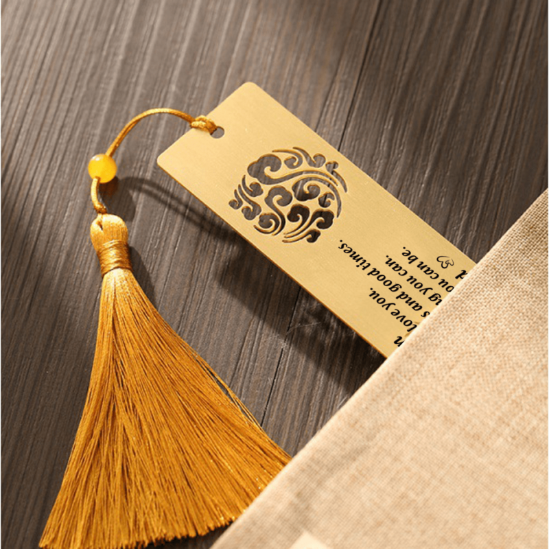 bookmark dad to son i love you personalized bookmark with tassel giveme gifts 16764616605757
