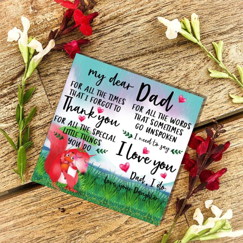 bracelets for dad daughter to dad i love you customized name bracelet giveme gifts 29735123779645