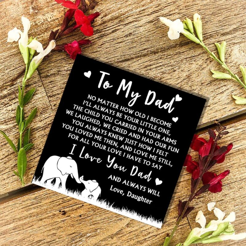 bracelets for dad daughter to dad i love you dad customized name bracelet giveme gifts 29735156351037