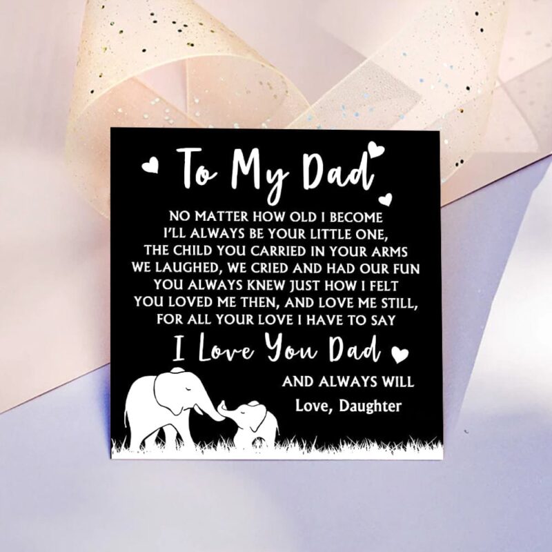 bracelets for dad daughter to dad i love you personalized name bracelet giveme gifts 31183790571581