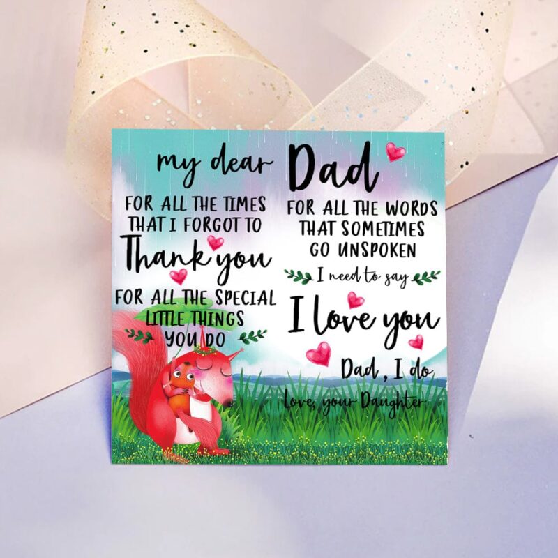 bracelets for dad daughter to dad thank you for all personalized name bracelet giveme gifts 31183783854141