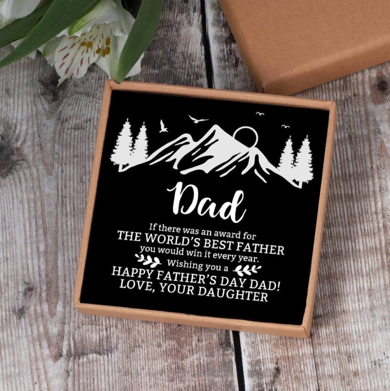 bracelets for dad daughter to dad the world s best father black beaded bracelets for men giveme gifts 31080552628285