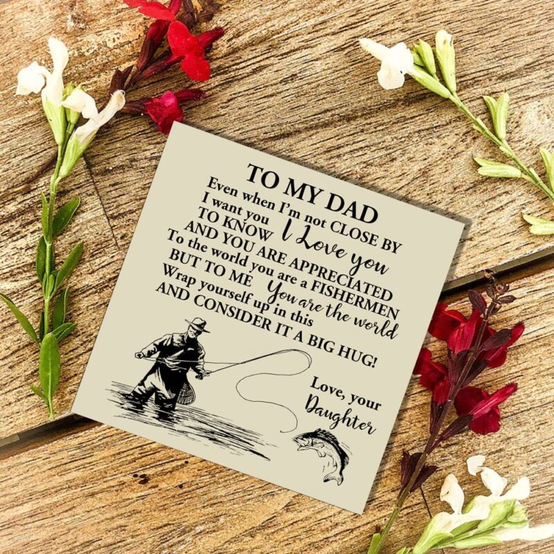 bracelets for dad daughter to dad the world s best fishermen customized name bracelet giveme gifts 29736134606909