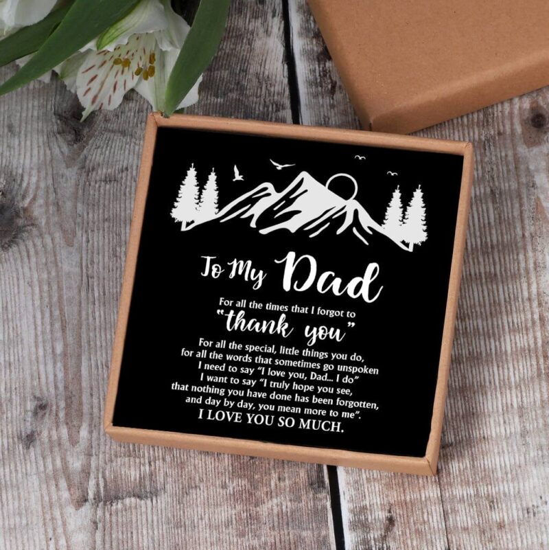 bracelets for dad to my dad i love you so much black beaded bracelets for men giveme gifts 29503013584957