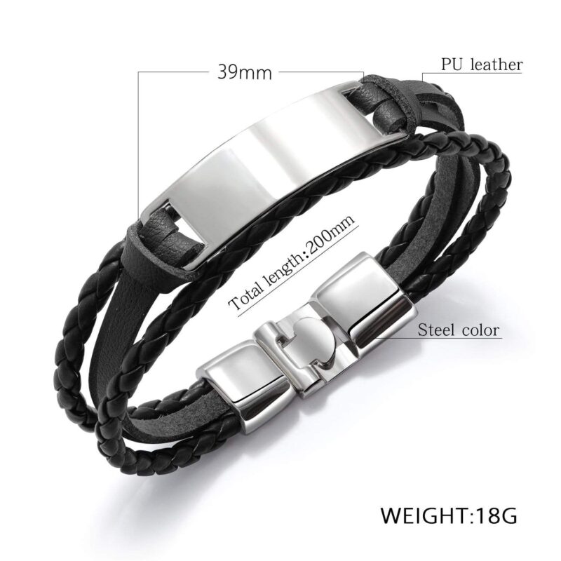 bracelets for granddaughter grandma to granddaughter i love you leather bracelet giveme gifts 28024216223805
