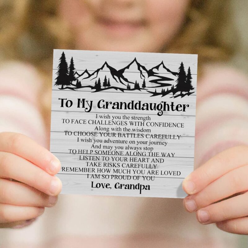 bracelets for granddaughter grandpa to granddaughter i am so proud of you crystal beaded bracelet giveme gifts 30153766371389