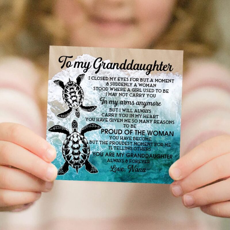 bracelets for granddaughter nana to granddaughter proud of the woman crystal beaded bracelet giveme gifts 30109379493949