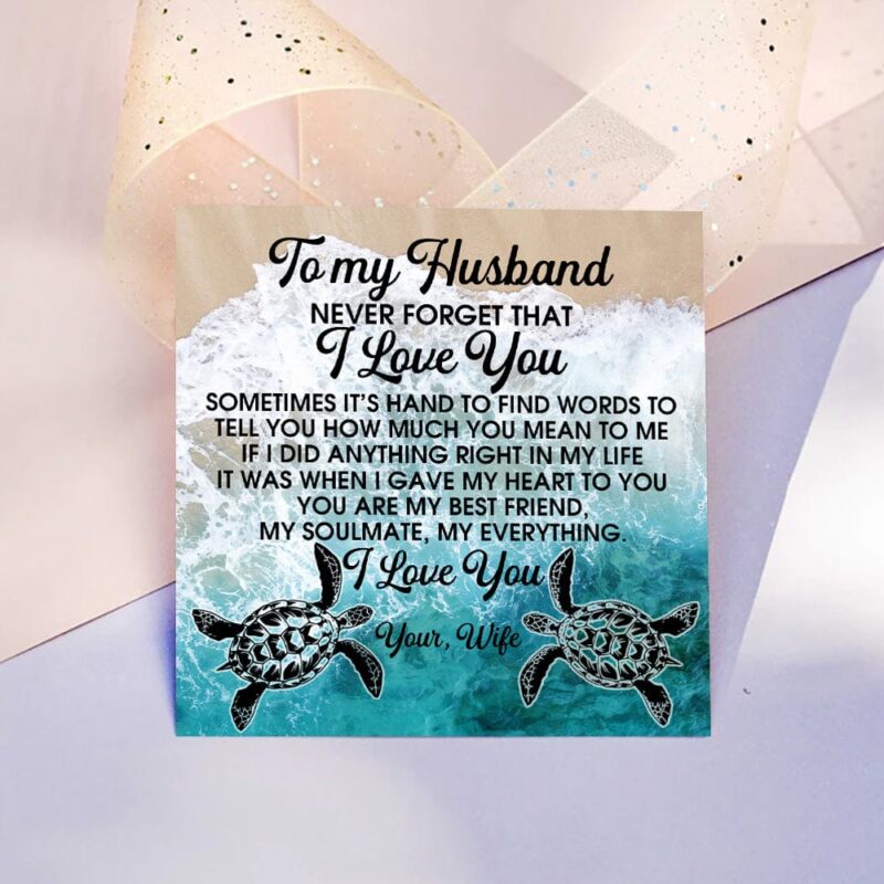 bracelets for husband to my husband never forget that i love you personalized name bracelet giveme gifts 31202315534397