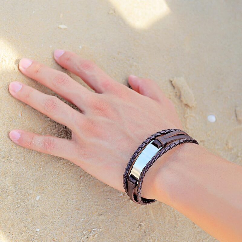 bracelets for son dad to son always have your back leather bracelet giveme gifts 28009464791101