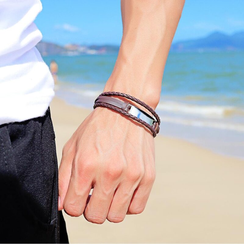 bracelets for son dad to son always have your back leather bracelet giveme gifts 28009464823869
