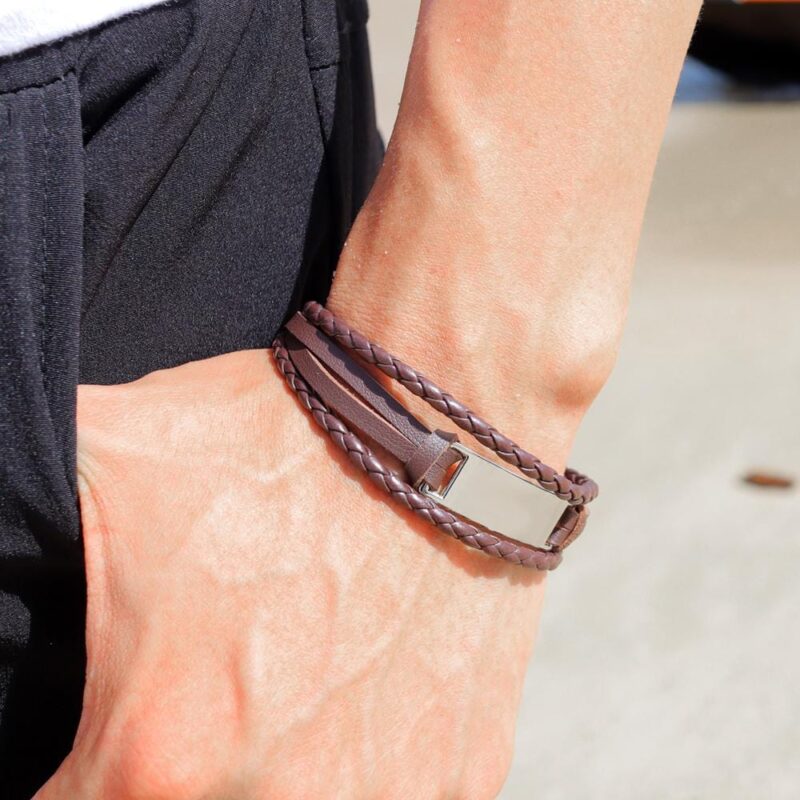 bracelets for son dad to son always have your back leather bracelet giveme gifts 28009464922173