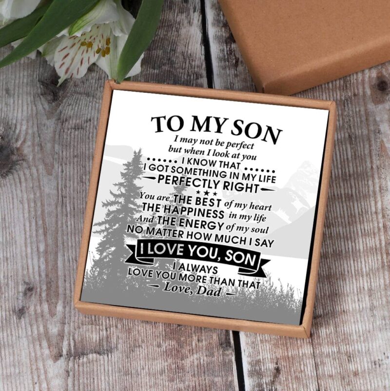 bracelets for son dad to son i love you braided leather bracelet giveme gifts 31319538008125