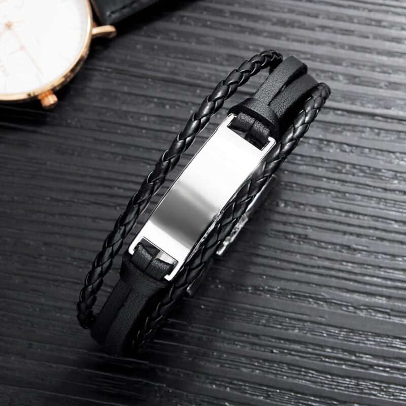 bracelets for son mom to son always have your back leather bracelet giveme gifts 28008167440445