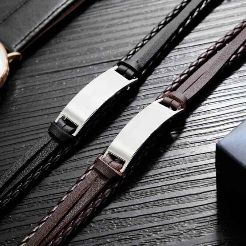 bracelets for son mum to son i believe in you leather bracelet giveme gifts 28009477374013