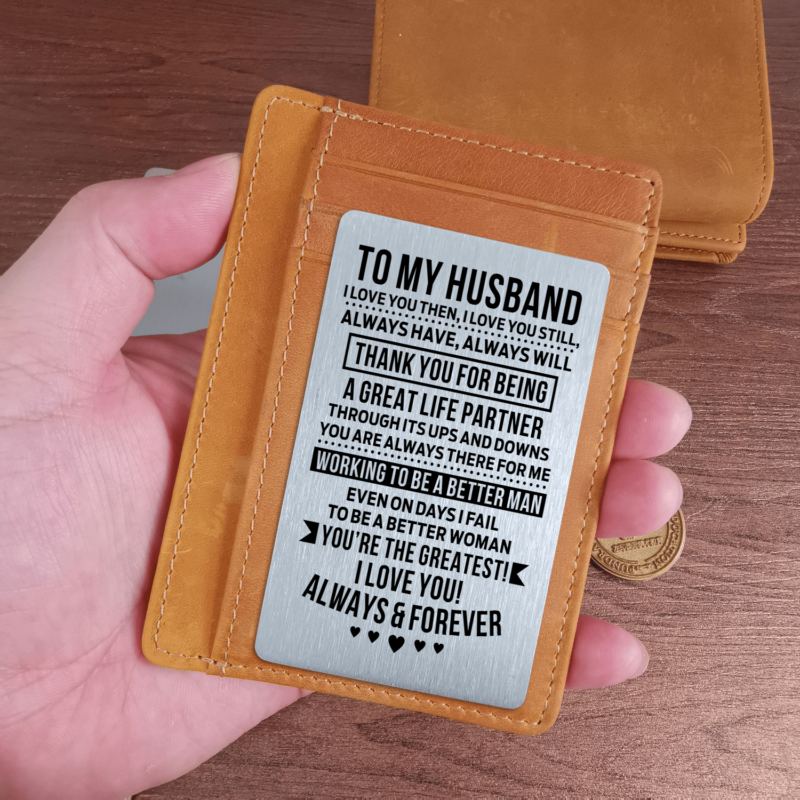 card holder wallets for husband to my husband you are the greatest card holder wallet giveme gifts 28172612698173