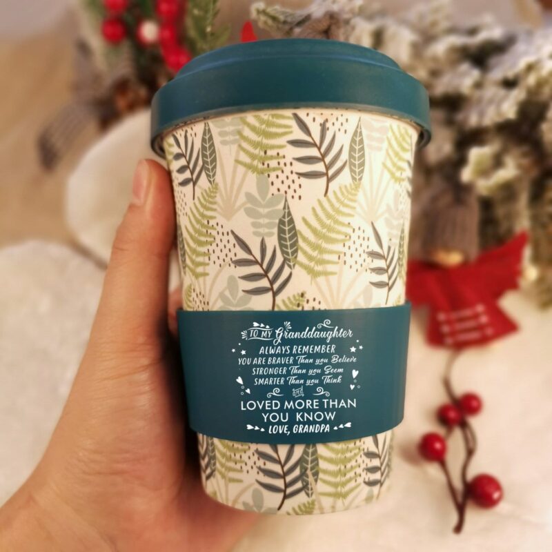 coffee cup mug grandpa to granddaughter you are loved more than you know ecoffee cup giveme gifts 16537282576445