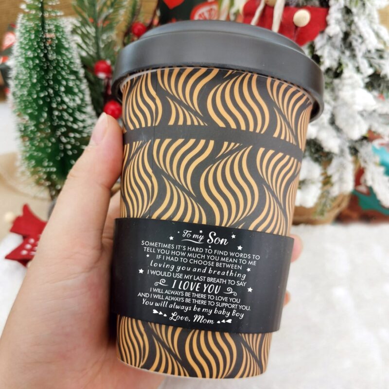 coffee cup mug mom to son my baby boy ecoffee cup giveme gifts 16543888801853