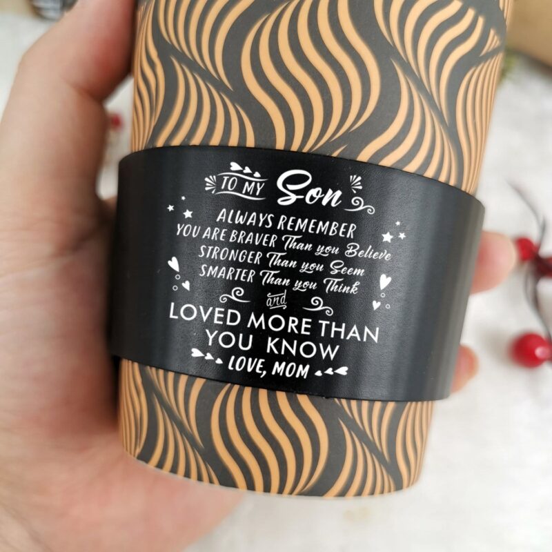 coffee cup mug mom to son you are loved more ecoffee cup giveme gifts 16543846989885