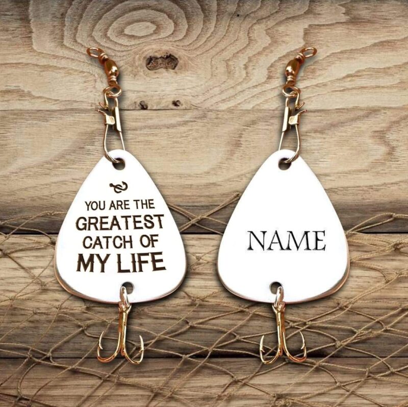 fishing hooks grandpa to grandson you are the greatest catch of my life customized fishing lure giveme gifts 28091120189501