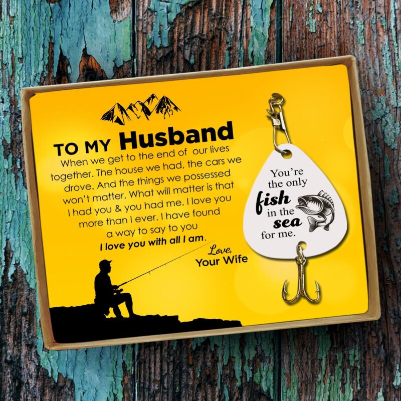 fishing hooks to my husband i love you with all i am customized fishing lure giveme gifts 16510732566589