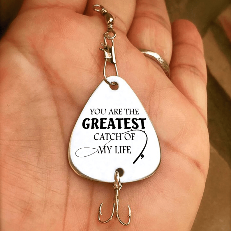 fishing hooks to my man i love you customized fishing lure giveme gifts 28108608110653