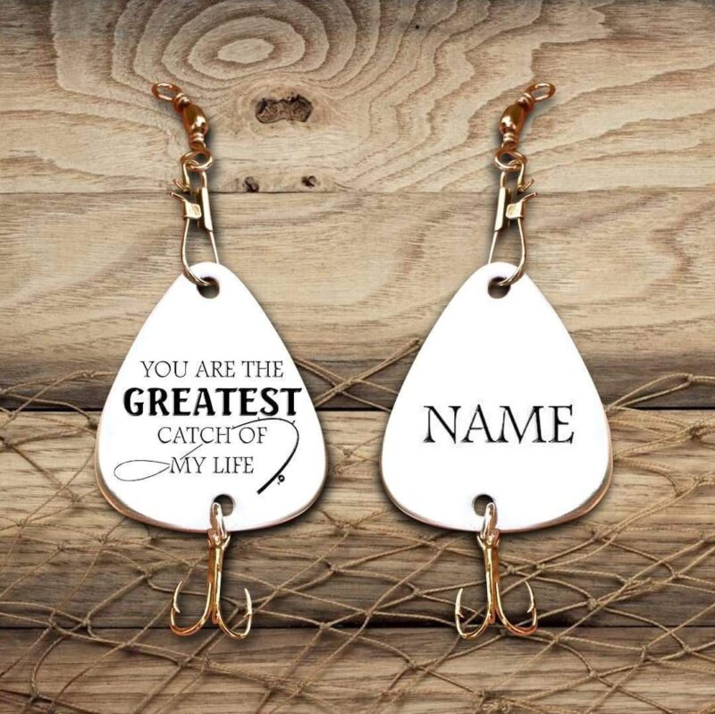 fishing hooks to my man i love you customized fishing lure giveme gifts 28108608143421