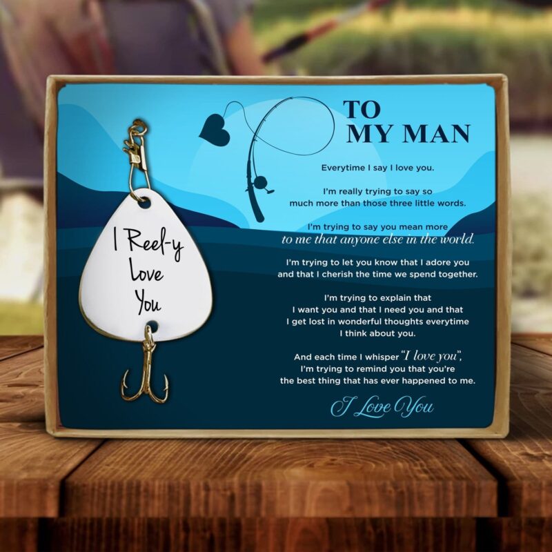 fishing hooks to my man i reel y love you customized fishing lure giveme gifts 16504928567357