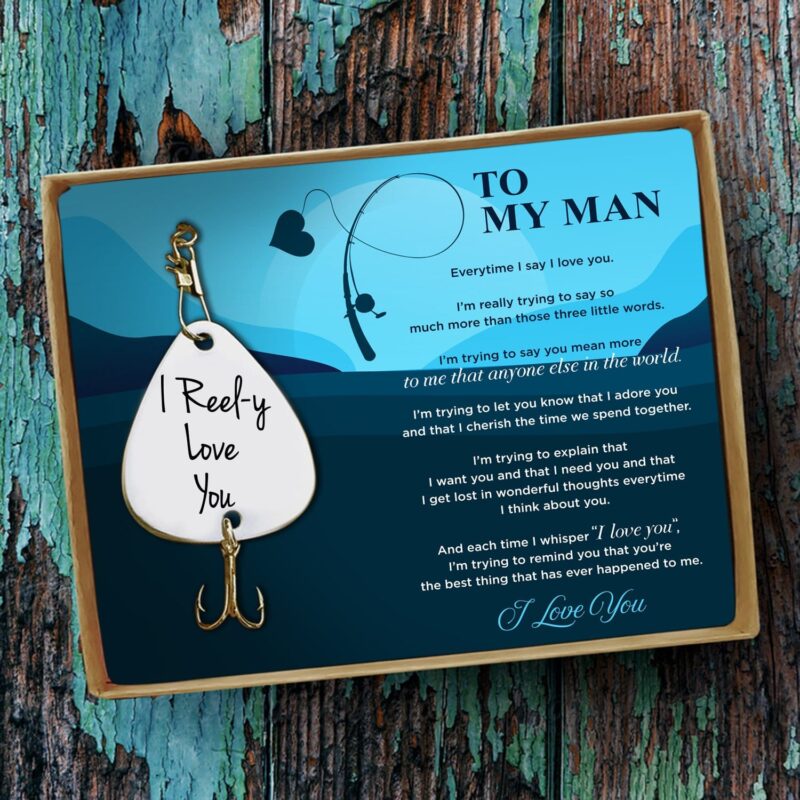 fishing hooks to my man i reel y love you customized fishing lure giveme gifts 16504928600125