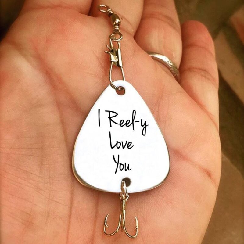 fishing hooks to my man thank you for loving me unconditionally customized fishing lure giveme gifts 16510156996669