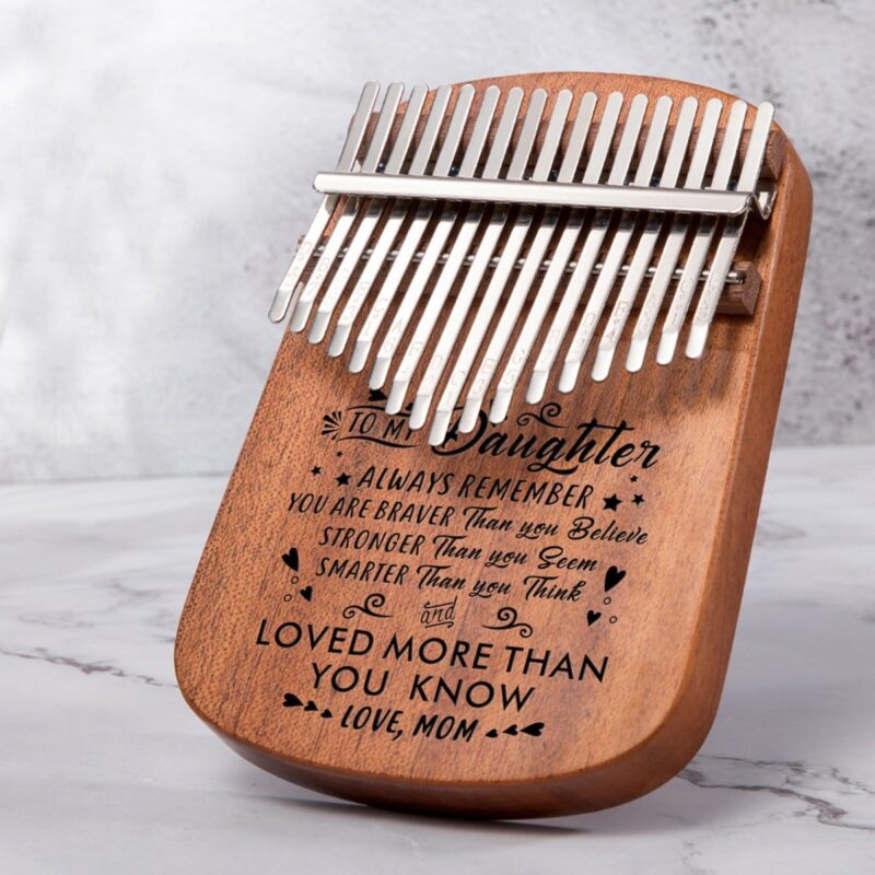 kalimba mom to daughter you are loved more 17 keys thump piano giveme gifts 13668421369917