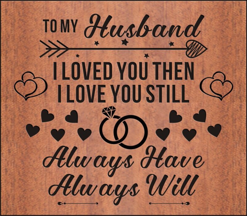 kalimba to my husband i love you always 17 keys thump piano giveme gifts 13670030213181