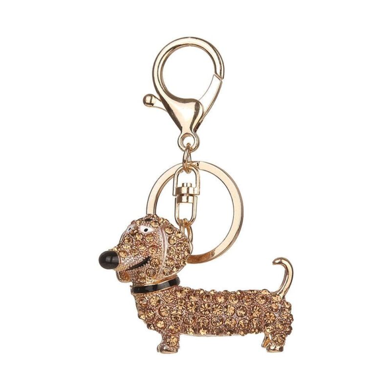 keychains cute dachshund lover keychain giveme gifts 2217333325851