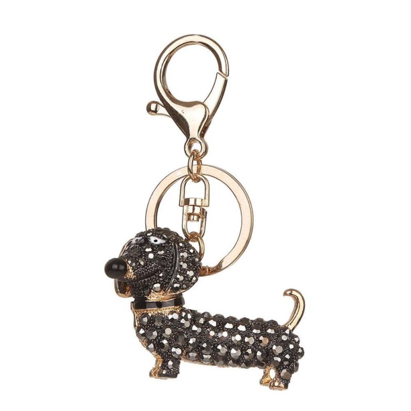 keychains cute dachshund lover keychain giveme gifts 2217333456923