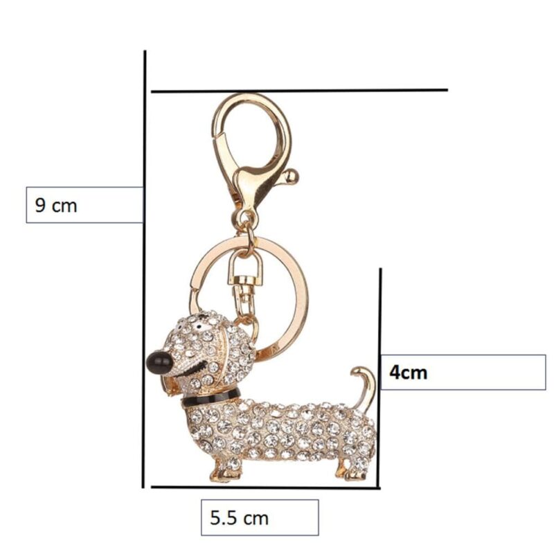 keychains cute dachshund lover keychain giveme gifts 2217333489691