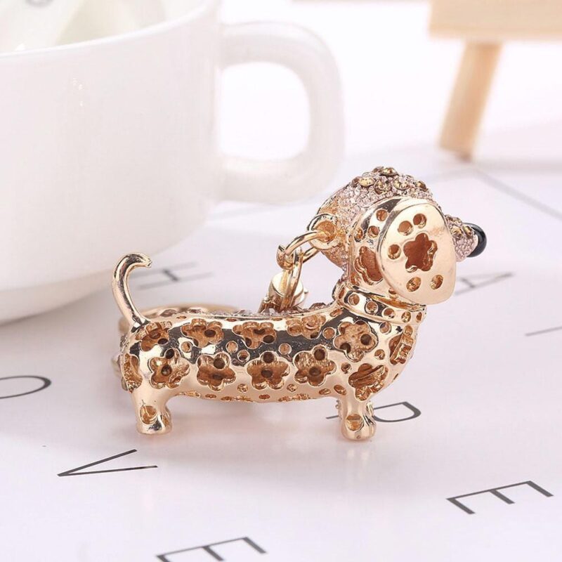 keychains cute dachshund lover keychain giveme gifts 2217334505499