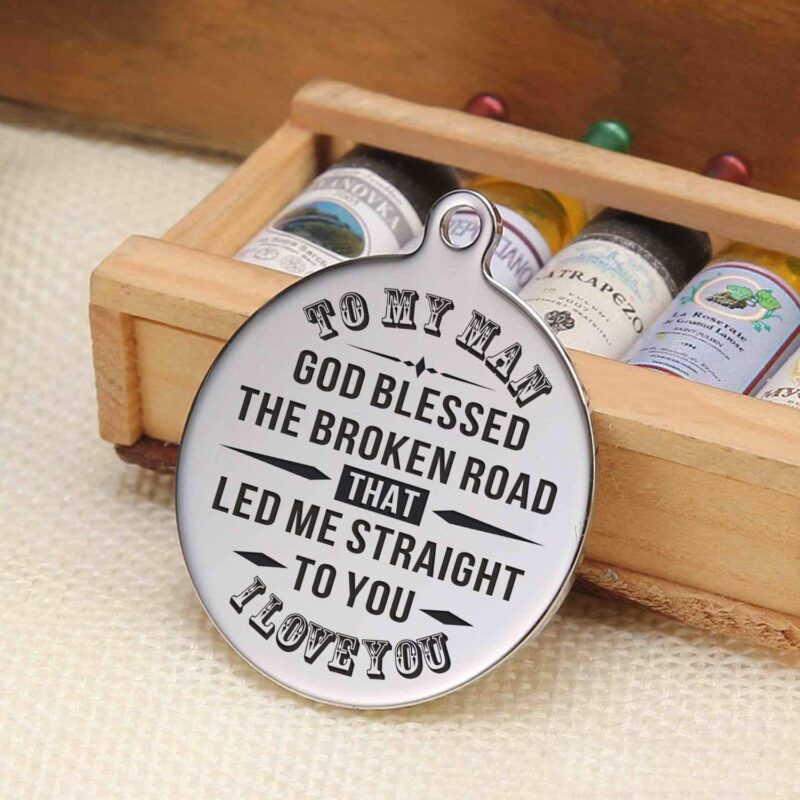 keychains for husband to my man i love you personalized keychain giveme gifts 4875181948989