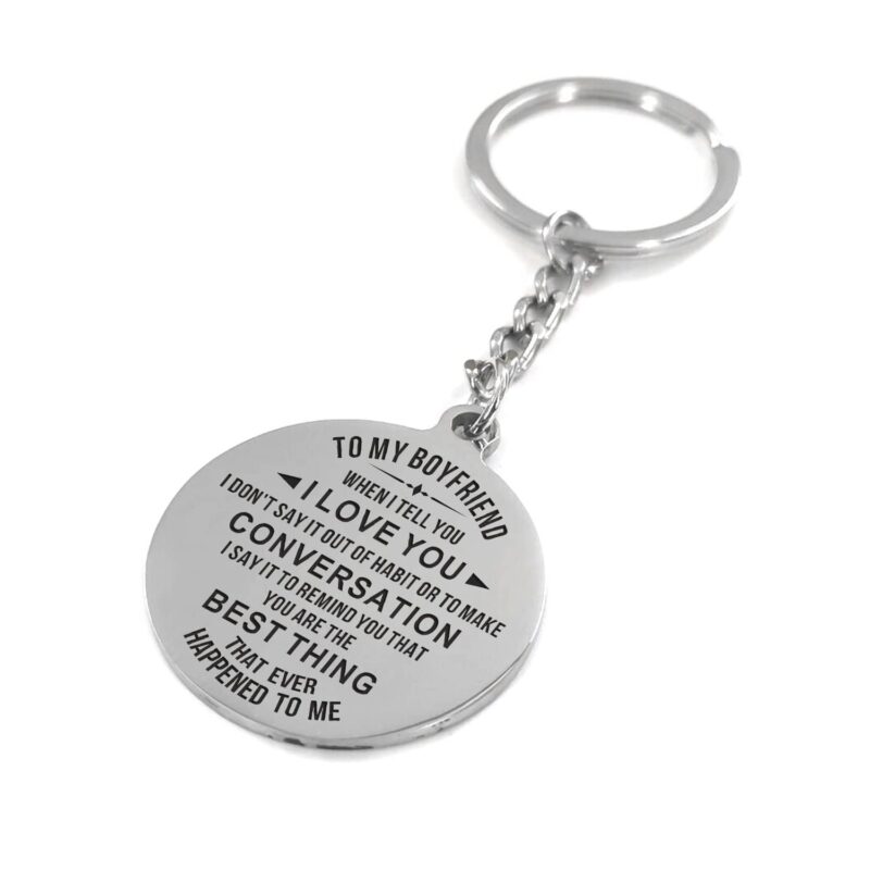 keychains for lovers to my boyfriend you are the best thing personalized keychain giveme gifts 4883706708029