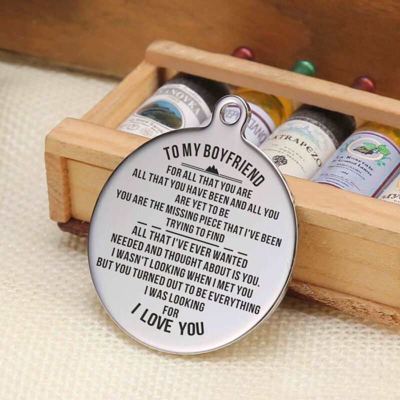 keychains for lovers to my boyfriend you are the missing piece personalized keychain giveme gifts 4883721289789