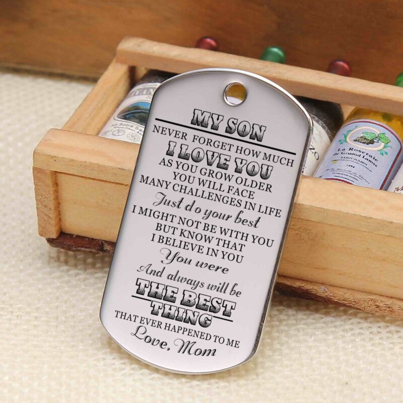 keychains for son mom to son you were and always will be the best thing personalized keychain giveme gifts 31080054980669