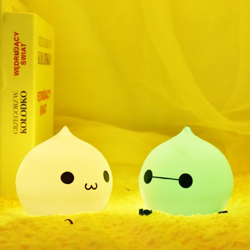 led lamp super cute cartoon night light silicone 3d led lamp giveme gifts 4475351990333