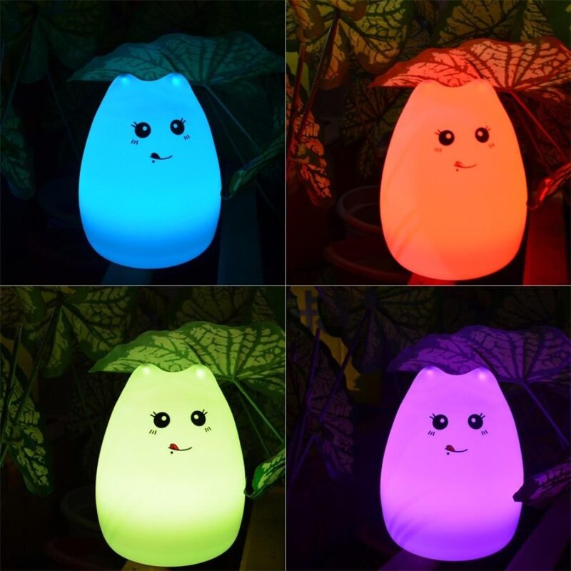 led lamp super cute cartoon night light silicone 3d led lamp giveme gifts 4475352481853